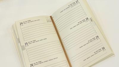 Recharge agenda semainier 2027 new 9x14