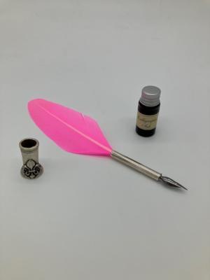Plume colorée