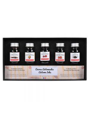 Coffret Encres automnales, 5 Flacons de 10ml