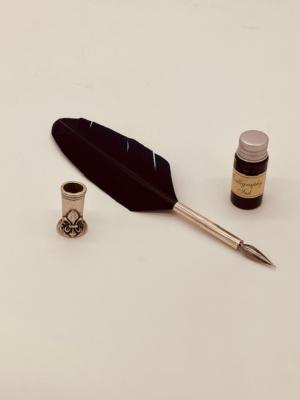 Plume colorée