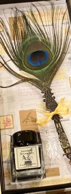 Coffret plume de paon