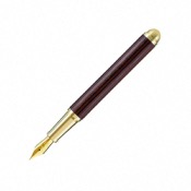 Stylo plume Contract classic Larch Fumed Brass