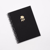 Carnet spirale rose